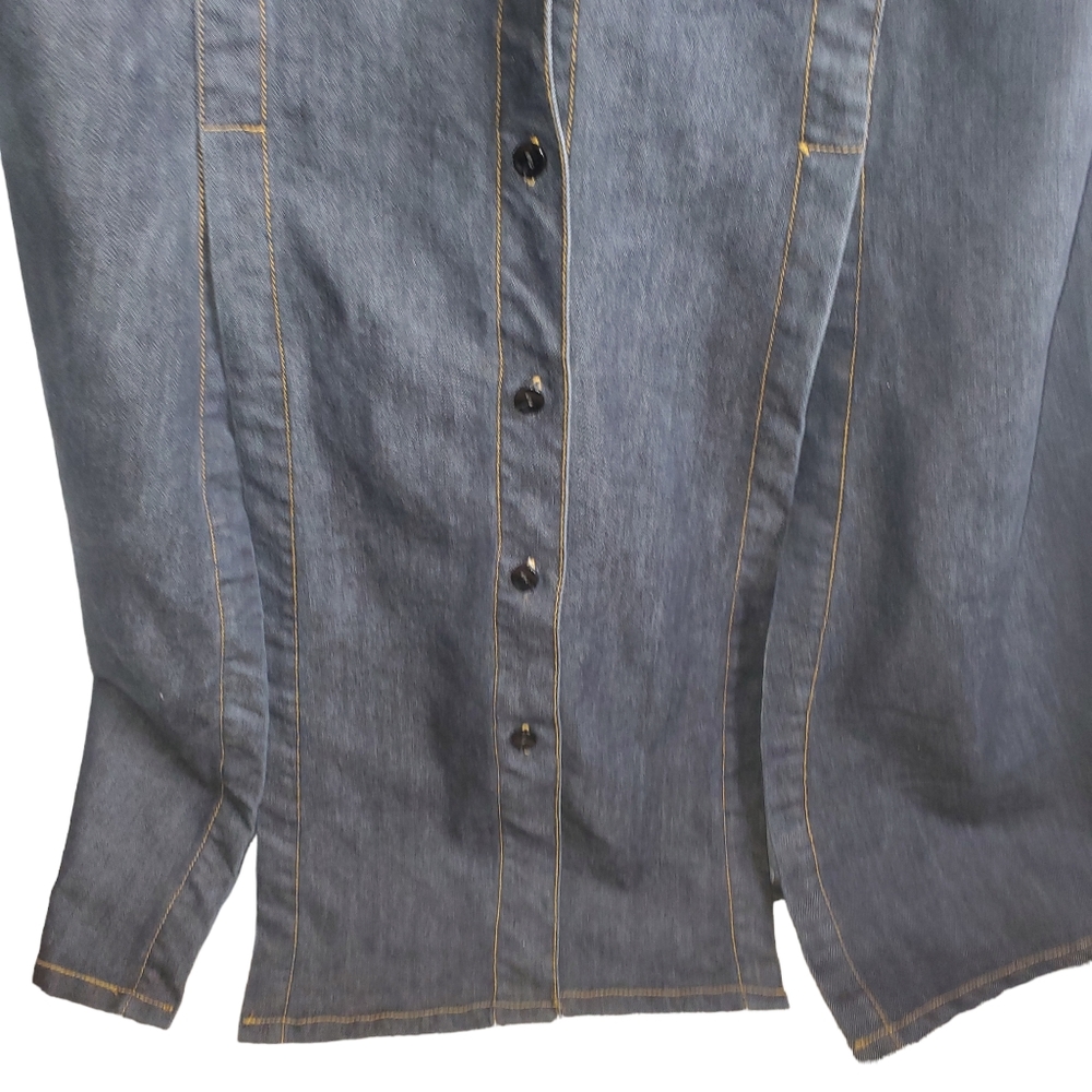 Thrill Jean Dress - Picture 5 of 14